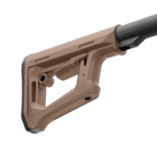 mag1447-blk-magpul-dt-pr-collapsible-mil-spec-carb. Magpul DT-PR Collapsible Mil-Spec Carbine Stock for AR-15 - FDE