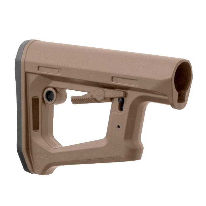 mag1447-blk-magpul-dt-pr-collapsible-mil-spec-carb. Magpul DT-PR Collapsible Mil-Spec Carbine Stock for AR-15 - FDE