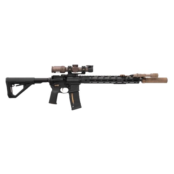 mag1377-blk-magpul-dt-collapsible-mil-spec-carbine. Magpul DT Collapsible Mil-Spec Carbine Stock for AR-15 - Black