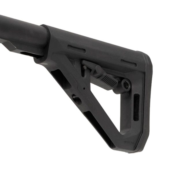 mag1377-blk-magpul-dt-collapsible-mil-spec-carbine. Magpul DT Collapsible Mil-Spec Carbine Stock for AR-15 - Black