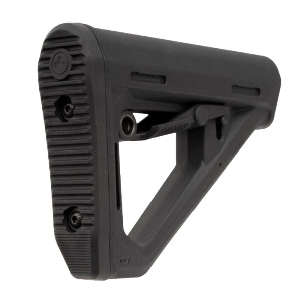 mag1377-blk-magpul-dt-collapsible-mil-spec-carbine. Magpul DT Collapsible Mil-Spec Carbine Stock for AR-15 - Black