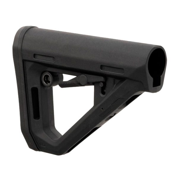 mag1377-blk-magpul-dt-collapsible-mil-spec-carbine. Magpul DT Collapsible Mil-Spec Carbine Stock for AR-15 - Black