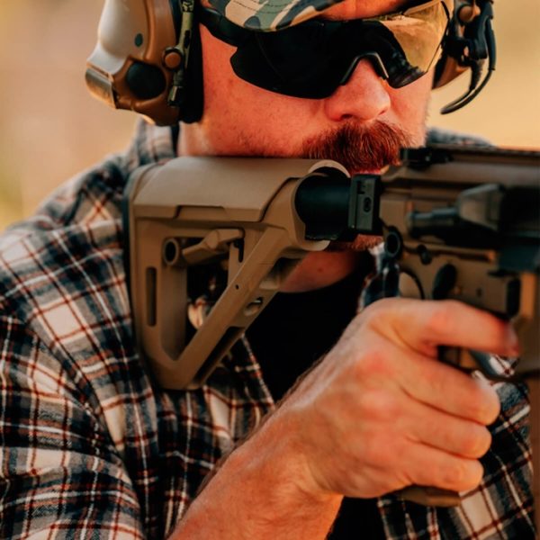 mag1377-blk-magpul-dt-collapsible-mil-spec-carbine. Magpul DT Collapsible Mil-Spec Carbine Stock for AR-15 - FDE