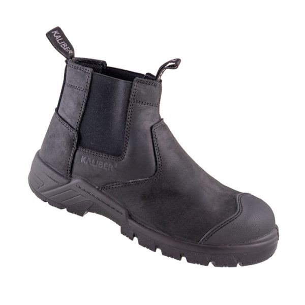 kaliber-hammer-black-safety-shoe-001. Kaliber Hammer Safety Boot - Black