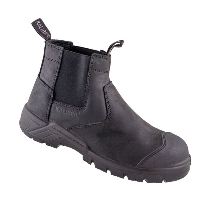 kaliber-hammer-black-safety-shoe-001. Kaliber Hammer Safety Boot - Black