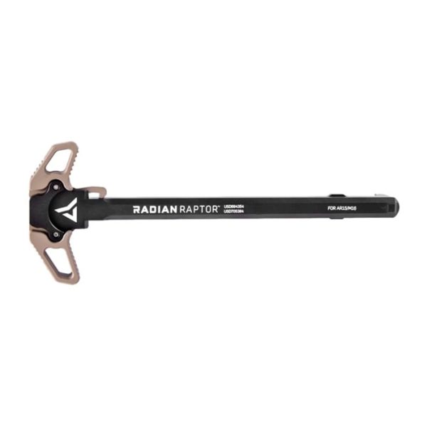 radian-weapons-ar-15-raptor-ambidextrous-charging-. Radian Weapons AR-15 Raptor Ambidextrous Charging Handle - FDE