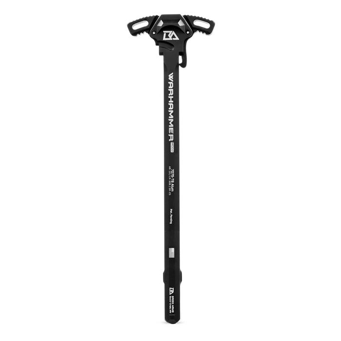 breek-arms-ar-308-warhammer-micro-mod2-ambidextrou. Breek Arms AR-308 Warhammer Micro Mod2 Ambidextrous Charging Handle - Black