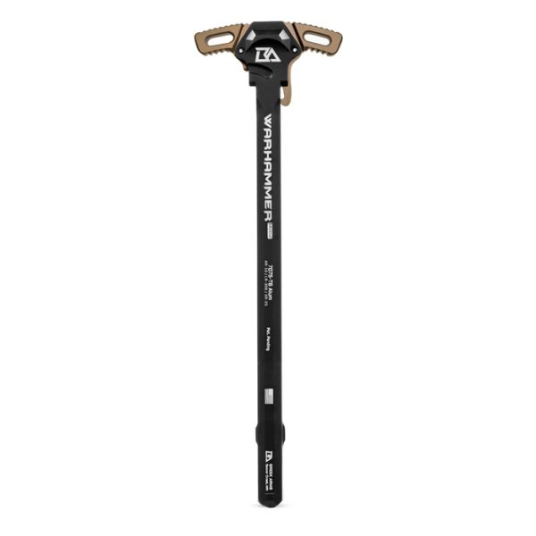 breek-arms-ar-308-warhammer-micro-mod2-ambidextrou. Breek Arms AR-308 Warhammer Micro Mod2 Ambidextrous Charging Handle - FDE