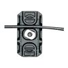 strike-industries-ar-15-m-lok-cable-management-rai. Strike Industries AR-15 M-LOK Cable Management Rail Covers Short 1.57" - Black - 4 Pack