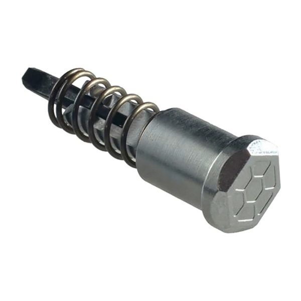 strike-industries-ar-15-forward-assist-with-hex-de. Strike Industries AR-15 Forward Assist With Hex Design - Black