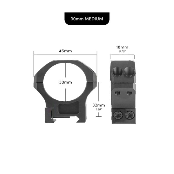 akra-legacy-30mm-precision-rings-003. Akra Legacy 30mm Precision Rings - Medium