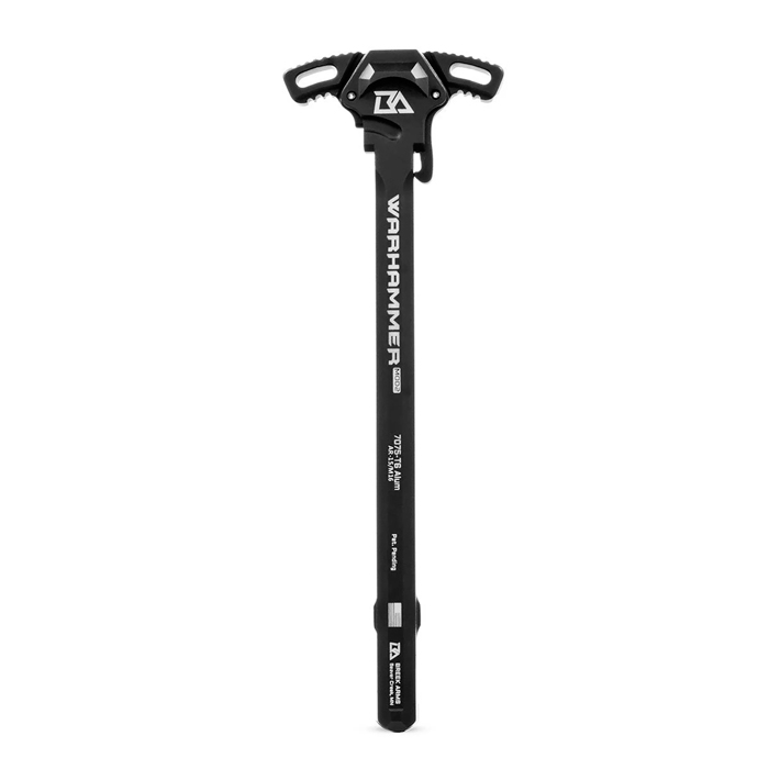 brk555-breek-arms-ar-15-warhammer-micro-mod2-ambid. Breek Arms AR-15 Warhammer Micro Mod2 Ambidextrous Charging Handle - Black