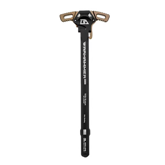 brk555-fde-breek-arms-ar-15-warhammer-micro-mod2-a. Breek Arms AR-15 Warhammer Micro Mod2 Ambidextrous Charging Handle - FDE