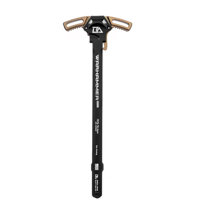 brk522-fde-breek-arms-ar-15-warhammer-mod2-ambidex. Breek Arms AR-15 Warhammer Mod2 Ambidextrous Charging Handle - FDE