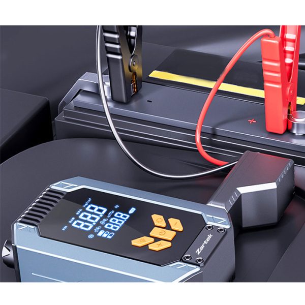 zartek-za-317-004. Zartek ZA-317 Portable Rechargeable Jump Starter / Air Pump