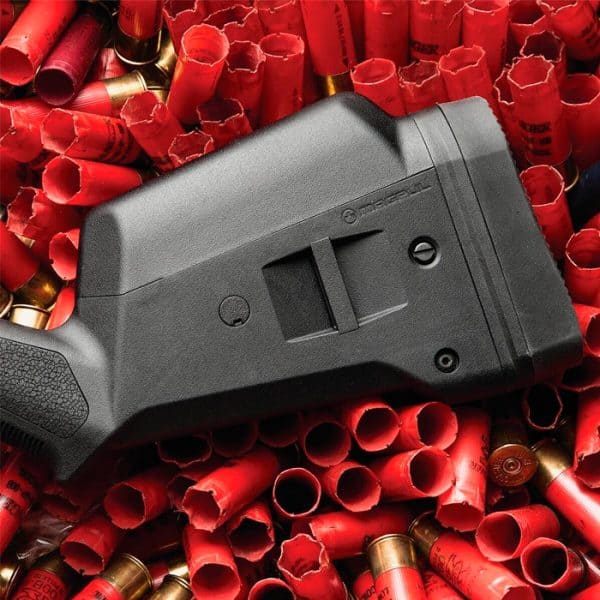 mag490-blk-magpul-sga-buttstock-ambidextrous-for-1. Magpul SGA Buttstock Ambidextrous for 12GA Mossberg 500/590 - Black