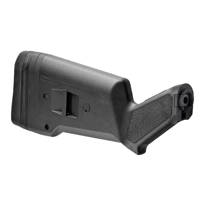 mag490-blk-magpul-sga-buttstock-ambidextrous-for-1. Magpul SGA Buttstock Ambidextrous for 12GA Mossberg 500/590 - Black