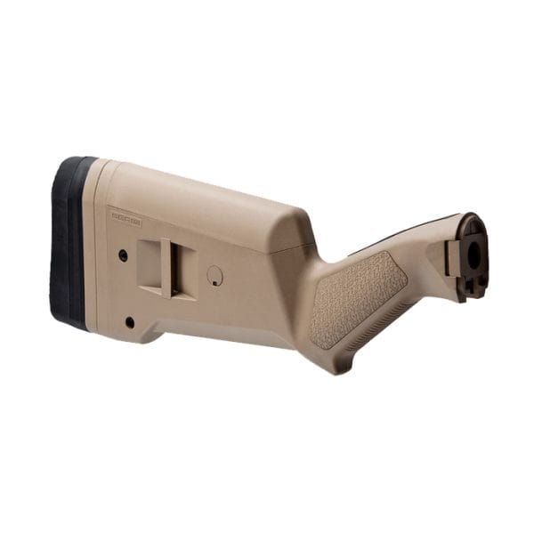 mag460-fde-magpul-sga-buttstock-ambidextrous-for-1. Magpul SGA Buttstock Ambidextrous for 12GA Remington 870 - FDE
