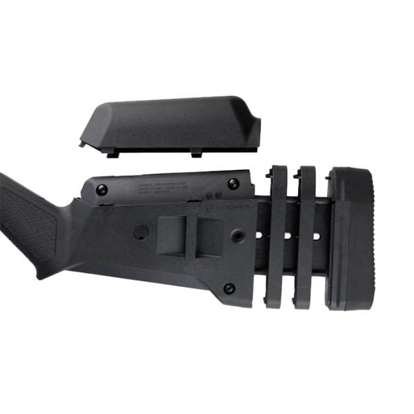 mag460-blk-magpul-sga-buttstock-ambidextrous-for-1. Magpul SGA Buttstock Ambidextrous for 12GA Remington 870 - FDE