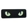siproduct-52282-31009-9c16af5b0103782fd1fa5f8529539274d4785710 r-cateyes-tacspec-cat-eyes---glow-in-the-dark-lase. Tacspec "Cat Eyes - Glow in the Dark" Laser-Cut Velcro Patch - Black