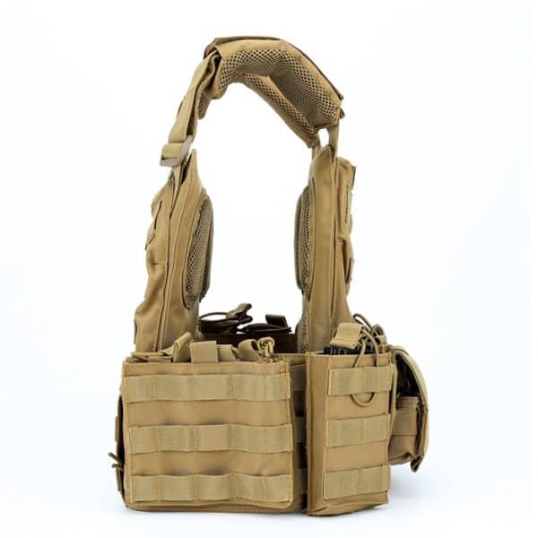 tacrecpcwptn-tacspec-recon-plate-carrier-vest-w-po. TacSpec Recon MOLLE Plate Carrier Vest w/ Pouches - Various