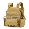tacrecpcwptn-tacspec-recon-plate-carrier-vest-w-po. TacSpec Recon MOLLE Plate Carrier Vest w/ Pouches - Various