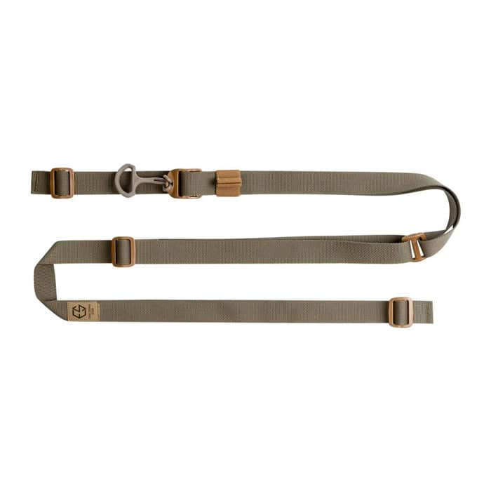 esd-sl-rg-edgar-sherman-design-customizable-two-po. Edgar Sherman Design Customizable Two-Point Sling - Ranger Green