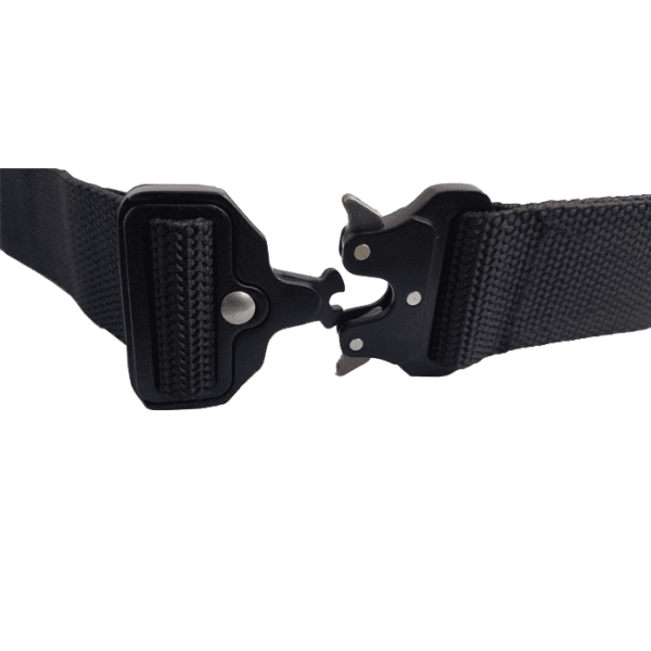 belspidbs2xlbk-belt-with-spider-buckle-black-40mm-. Basic Webbing QR Spider Buckle Belt - Black - 40mm - Various