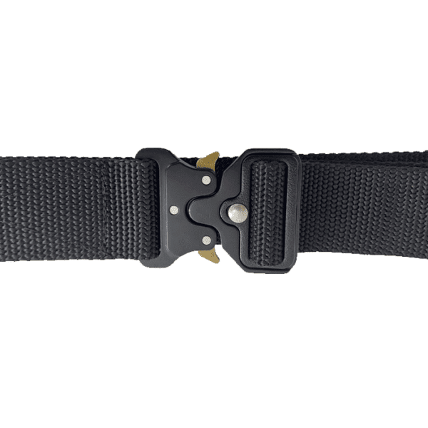 belspidbs2xlbk-belt-with-spider-buckle-black-40mm-. Basic Webbing QR Spider Buckle Belt - Black - 40mm - Various