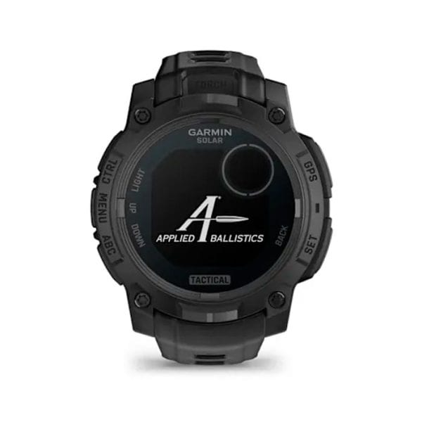 010-02935-50-garmin-instinct-3-–-50-mm-solar-tacti. Garmin Instinct 3 – 50 mm Solar-Tactical Edition Smart Watch - Black/Black Band
