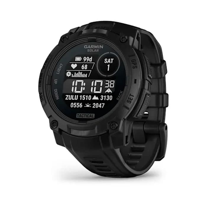 010-02935-50-garmin-instinct-3-–-50-mm-solar-tacti. Garmin Instinct 3 – 50 mm Solar-Tactical Edition Smart Watch - Black/Black Band