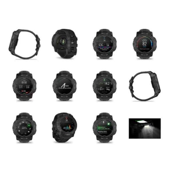 010-03020-50-garmin-instinct-3-–-50-mm,-amoled---t. Garmin Instinct 3 – 50 mm, AMOLED - Tactical Edition Smart Watch - Black/ Back Band