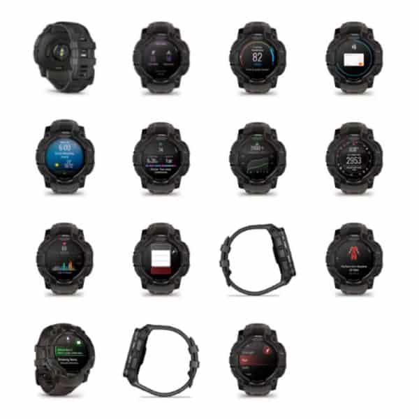 010-03020-00-garmin-instinct-3-–-50-mm,-amoled---t. Garmin Instinct 3 – 50 mm, AMOLED - Smart Watch - Black/Charcoal Band
