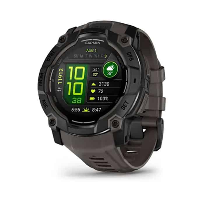 010-03020-00-garmin-instinct-3-–-50-mm,-amoled---t. Garmin Instinct 3 – 50 mm, AMOLED - Smart Watch - Black/Charcoal Band