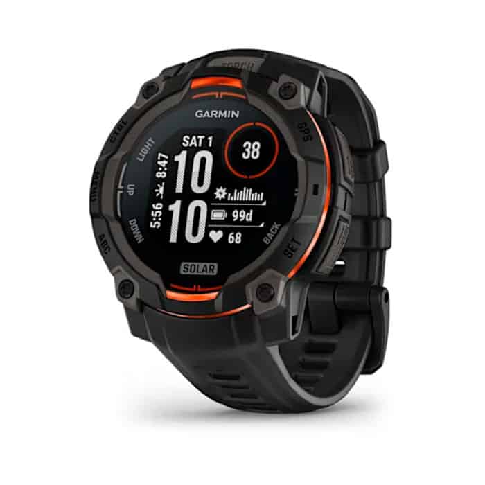 010-02935-00-garmin-instinct-3-–-50-mm---solar-sma. Garmin Instinct 3 – 50 mm - Solar Smart Watch - Black/Charcoal Band