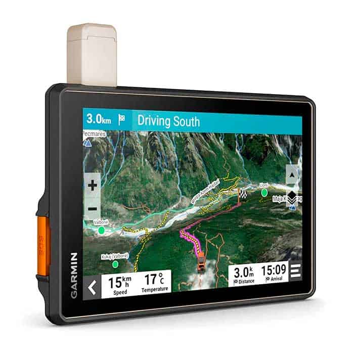 010-02964-12-garmin-montana-760i-rugged-gps-touchs. Garmin Montana 760i Rugged GPS Touchscreen Handheld with inReach Technology and 8-megapixel Camera