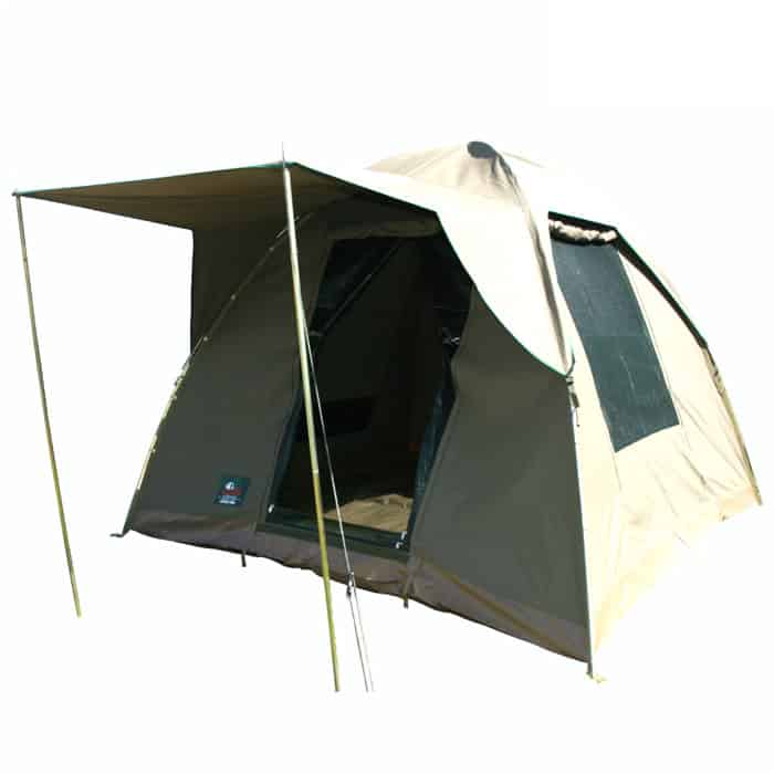 te164-tentco-junior-safari-bow-deluxe-001. Tentco Junior Safari Bow Delux Tent - 2.5m X 2.5m X 1.9m