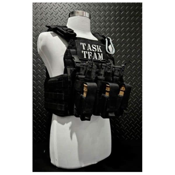alpfpcvoms-000-alpha-plate-carrier-vest-only-&-tri. Alpha Plate Carrier Vest Only & Triple Kangaroo Mag Pouch