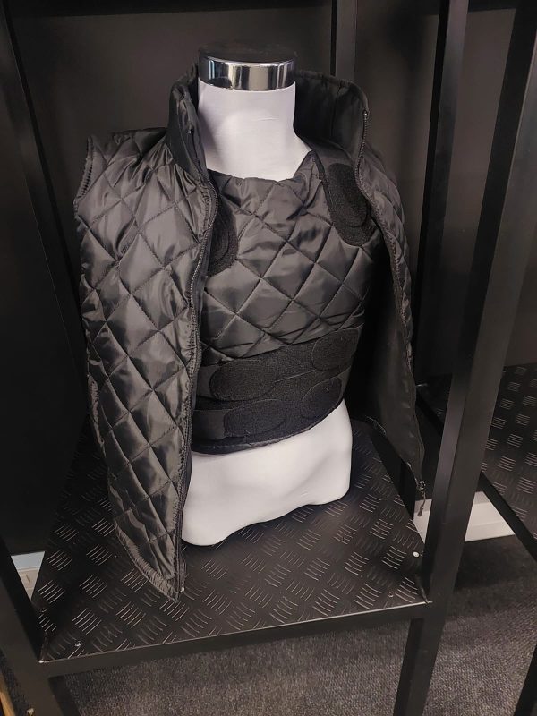 bodywarmer. Alpha Bulletproof Bodywarmer Softshell Style Level IIIA Wrap Around
