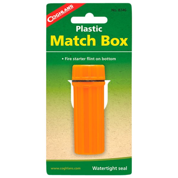 cog8746-coghlan's-plastic-match-box-001. Coghlan's Plastic Match Box