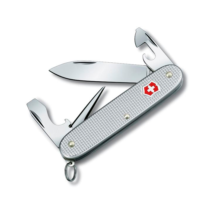 v0. Victorinox Pioneer Alox Silver 93mm