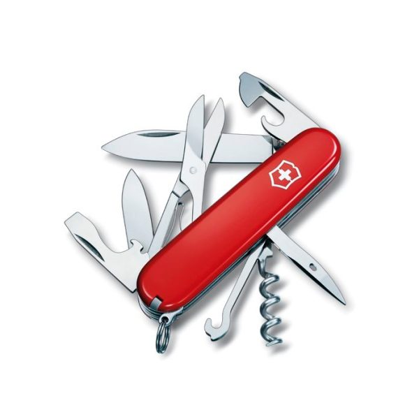 v13703-vict-pkt-knf-climber-001. Victorinox Climber Red 91mm