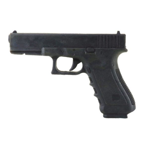 e404 training handgun 001. DZI Rubber Training Gun GL Blk 20cm - Glock