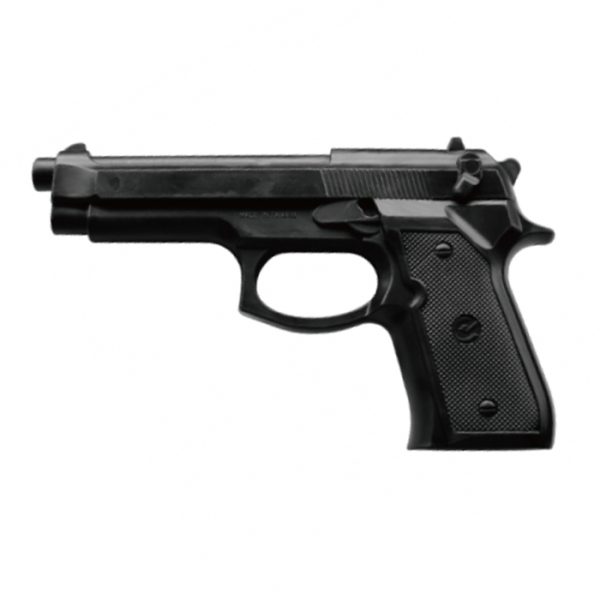 e416 training handgun 001. DZI Rubber Training Gun 92 Blk 23cm - Beretta