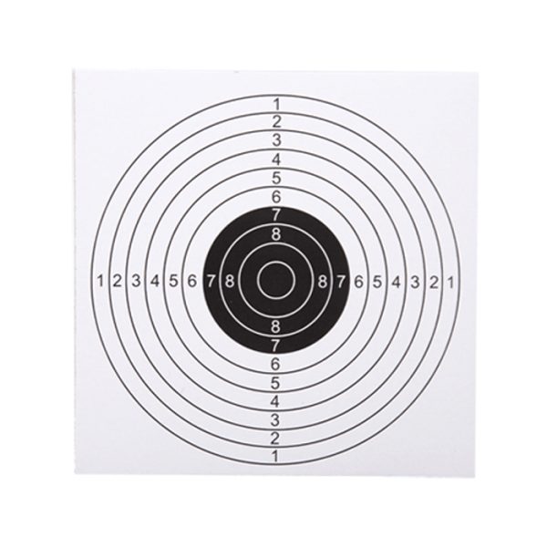 14cm x14cm airgun card targets 100pk001. 14cm x14cm Airgun Card Targets 100pk